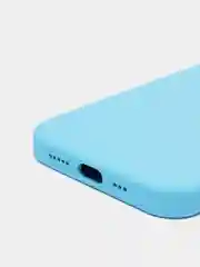 Голубой чехол Silicone Case для iPhone 7/8/ 12 / 12 PRO  / 12 PRO MAX /13 PRO / 13 PRO MAX