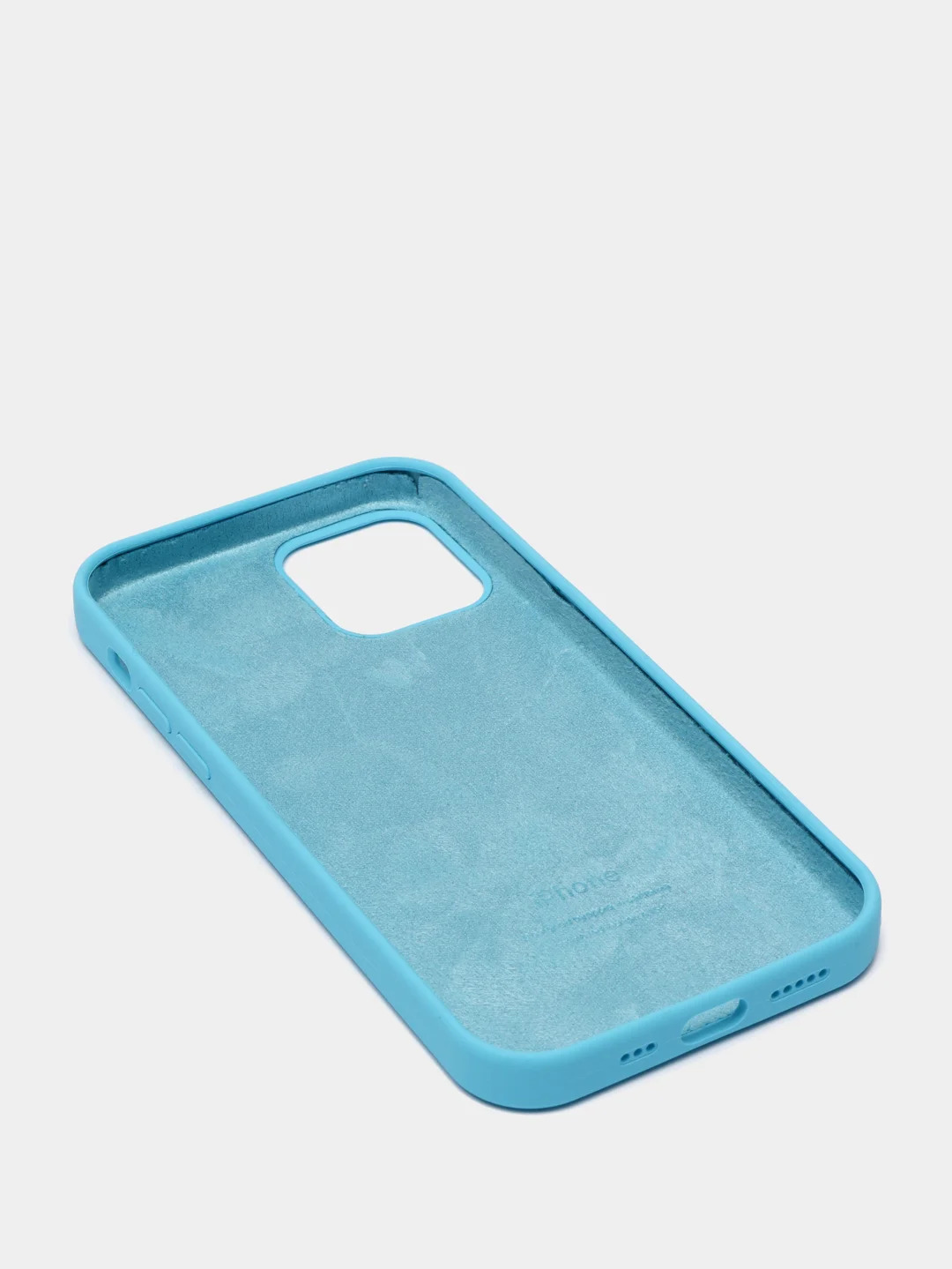 Голубой чехол Silicone Case для iPhone 7/8/ 12 / 12 PRO / 12 PRO MAX /13 PRO / 13 PRO MAX