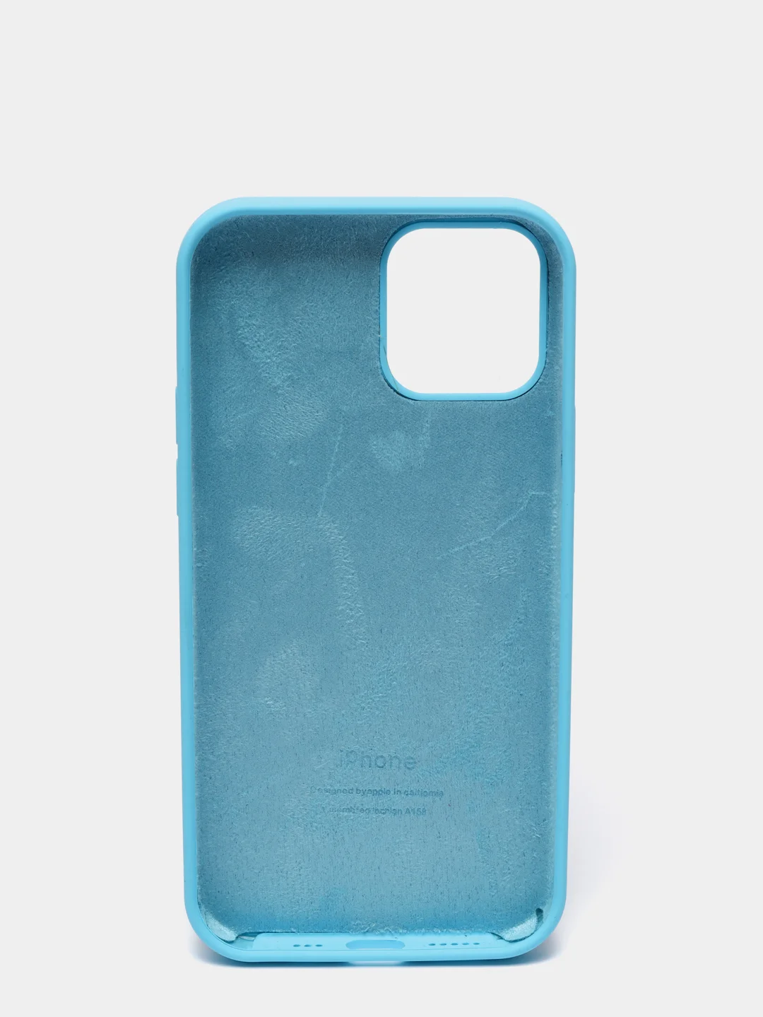Голубой чехол Silicone Case для iPhone 7/8/ 12 / 12 PRO / 12 PRO MAX /13 PRO / 13 PRO MAX