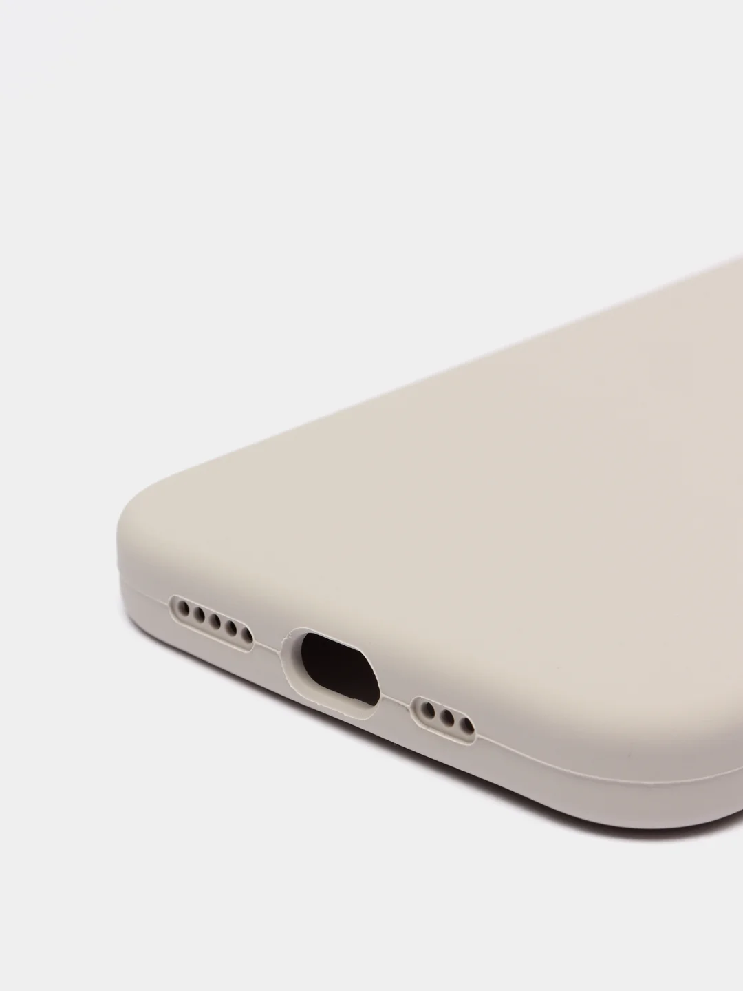 Кремовый чехол Silicone Case для iPhone 7/8/ 12 / 12 PRO / 12 PRO MAX /13 PRO / 13 PRO MAX