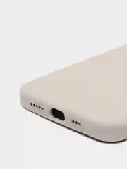 Кремовый чехол Silicone Case для iPhone 7/8/ 12 / 12 PRO  / 12 PRO MAX /13 PRO / 13 PRO MAX