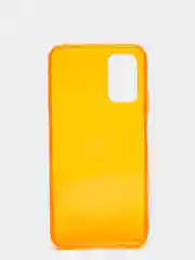 Оранжевый чехол Xiaomi Redmi 9T / Poco M3, Сяоми Редми 9Т, прозрачный плотный неоновый с оттенком