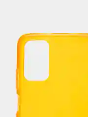 Оранжевый чехол Xiaomi Redmi 9T / Poco M3, Сяоми Редми 9Т, прозрачный плотный неоновый с оттенком