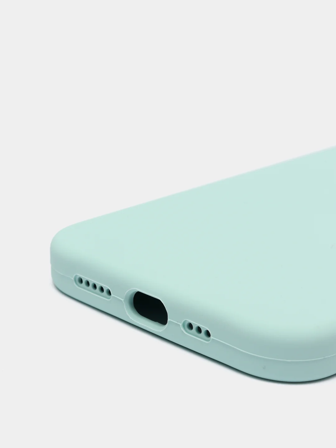 Бирюзовый чехол Silicone Case для iPhone 7/8/ 12 / 12 PRO / 12 PRO MAX /13 PRO / 13 PRO MAX