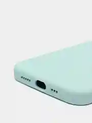 Бирюзовый чехол Silicone Case для iPhone 7/8/ 12 / 12 PRO  / 12 PRO MAX /13 PRO / 13 PRO MAX