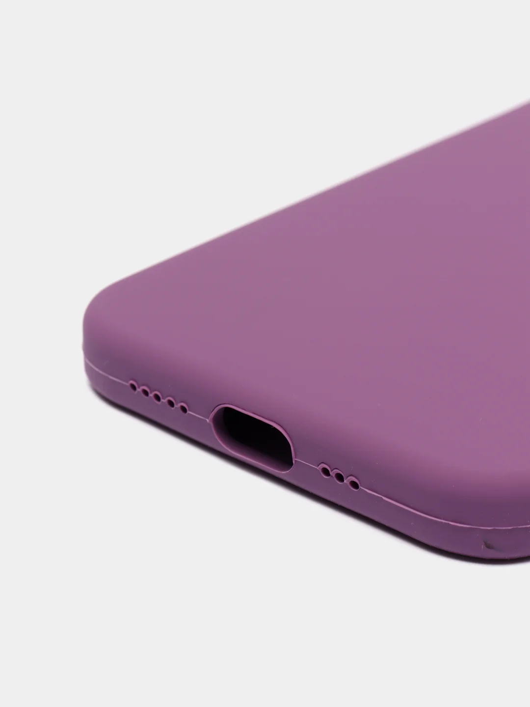 Пурпурный чехол Silicone Case для iPhone 7/8/ 12 / 12 PRO / 12 PRO MAX /13 PRO / 13 PRO MAX