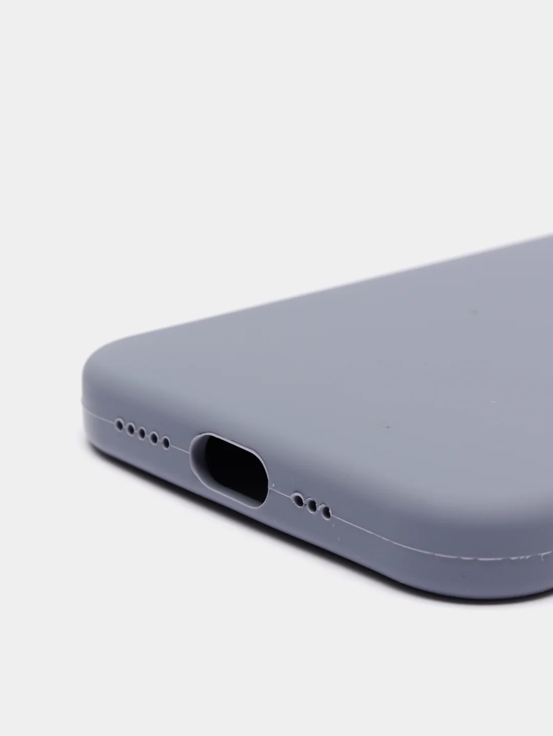 Аметистовый чехол Silicone Case для iPhone 7/8/ 12 / 12 PRO / 12 PRO MAX /13 PRO / 13 PRO MAX