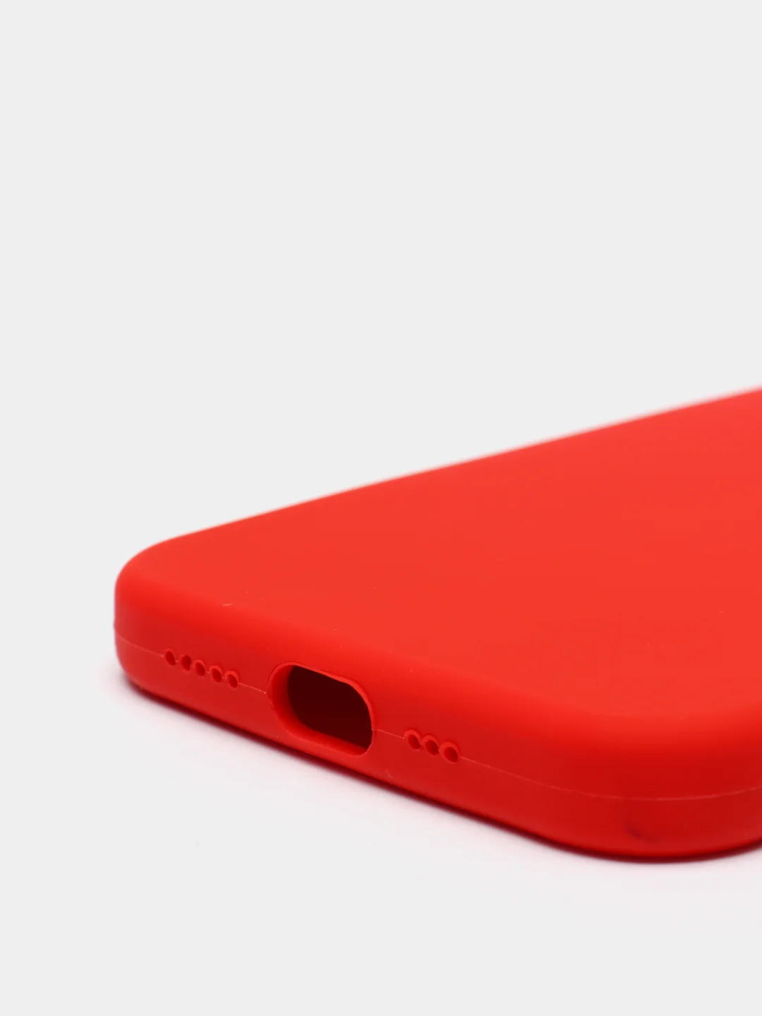 Красный чехол Silicone Case для iPhone 7/8/ 12 / 12 PRO / 12 PRO MAX /13 PRO / 13 PRO MAX