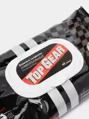 Влажные салфетки универсальные с клапаном Top Gear, 45 штук