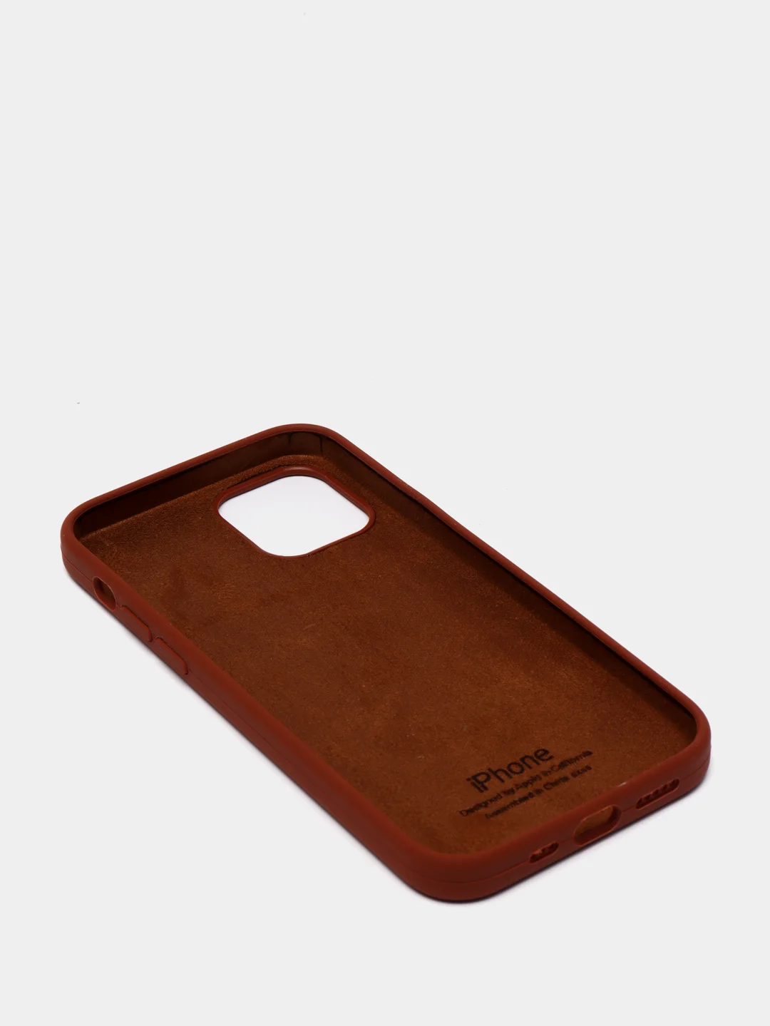 Коричневый чехол Silicone Case для iPhone 7/8/ 12 / 12 PRO / 12 PRO MAX /13 PRO / 13 PRO MAX