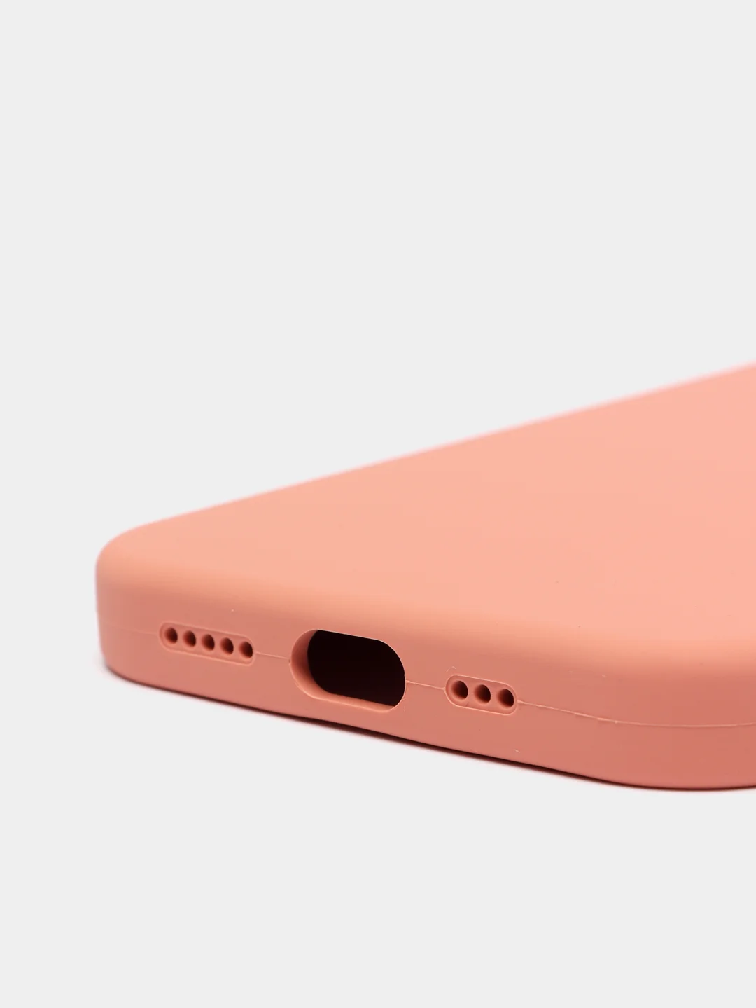 Коралловый меланж чехол Silicone Case для iPhone 7/8/ 12 / 12 PRO / 12 PRO MAX /13 PRO / 13 PRO MAX