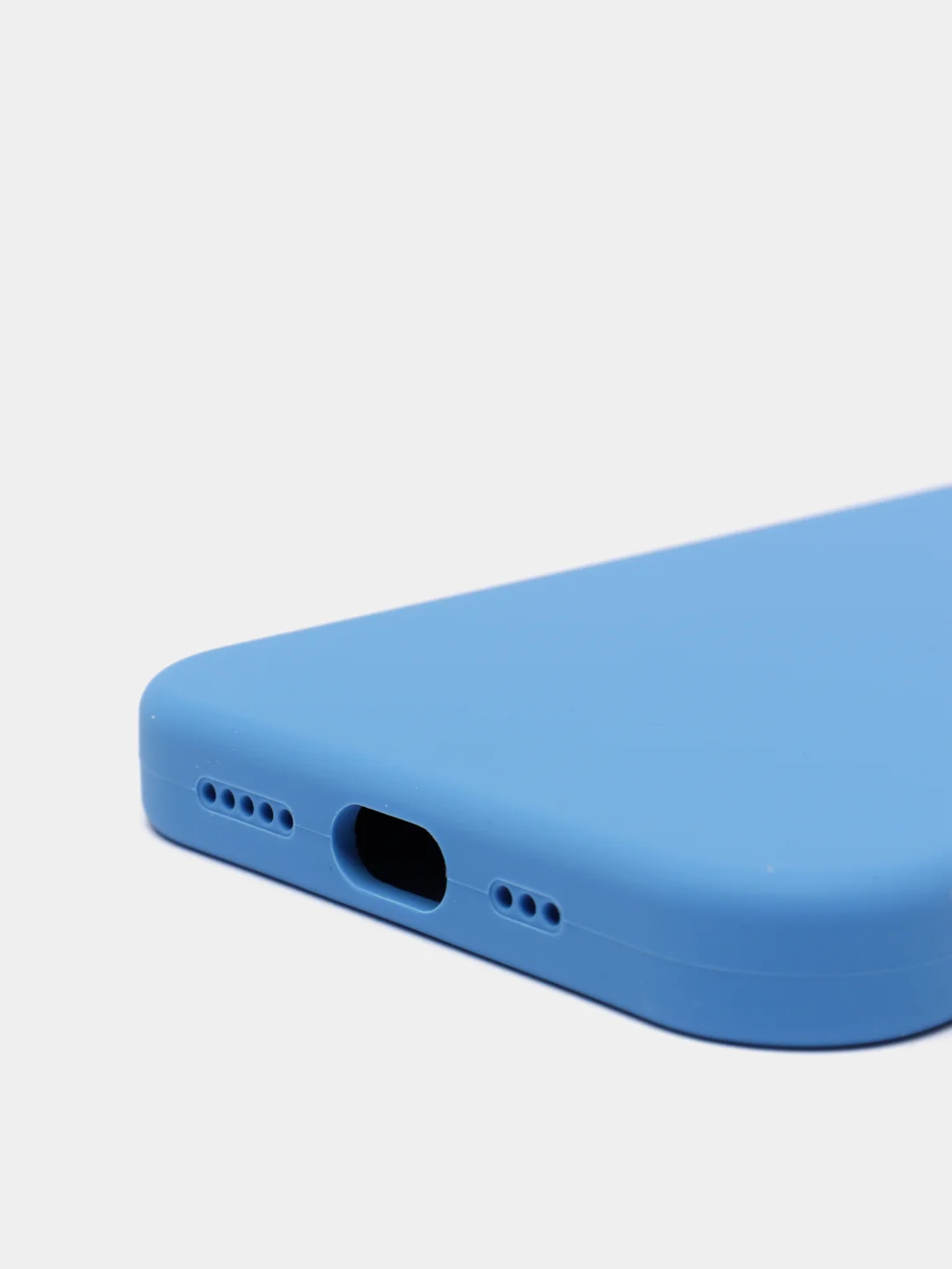 Синий чехол Silicone Case для iPhone 7/8/ 12 / 12 PRO / 12 PRO MAX /13 PRO / 13 PRO MAX
