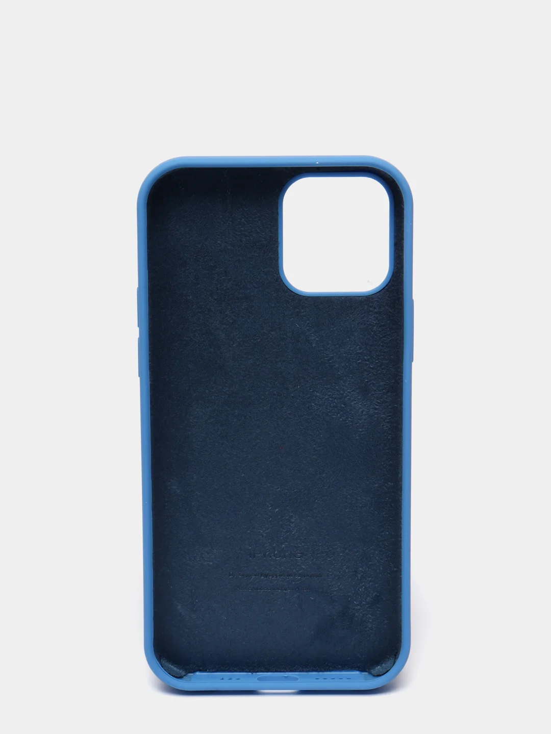 Синий чехол Silicone Case для iPhone 7/8/ 12 / 12 PRO / 12 PRO MAX /13 PRO / 13 PRO MAX
