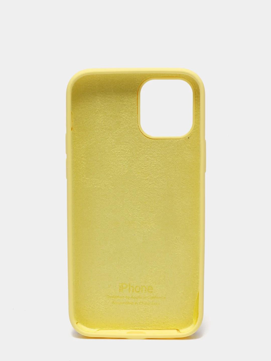 Лимонный чехол Silicone Case для iPhone 7/8/ 12 / 12 PRO / 12 PRO MAX /13 PRO / 13 PRO MAX