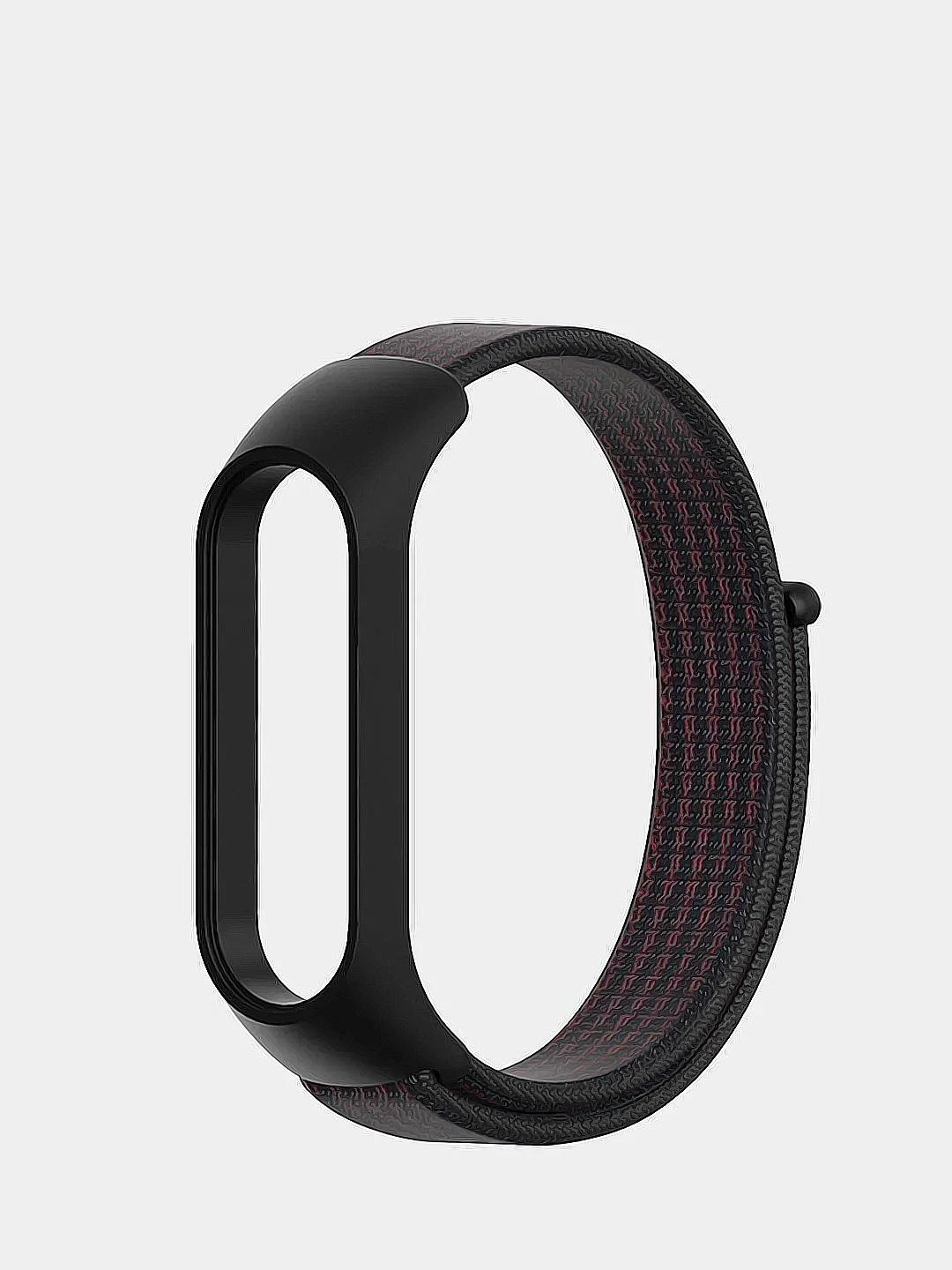 Багровый нейлоновый ремешок для Xiaomi Mi Band 5 и Mi Band 6