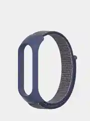 Темно-синий нейлоновый ремешок для Xiaomi Mi Band 5 и Mi Band 6