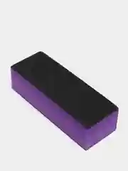 Фиолетовый баф шлифовочный для ногтей, 3-х сторонний, 2-5 штук