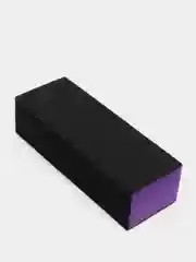 Фиолетовый баф шлифовочный для ногтей, 3-х сторонний, 2-5 штук
