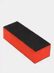 Оранжевый баф шлифовочный для ногтей, 3-х сторонний, 2-5 штук