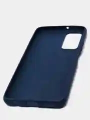 Темно-синий чехол Huawei Honor 10X Lite (Хонор 10Х Лайт), силиконовый, цветной, матовый