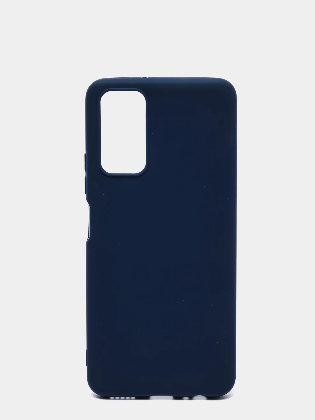 Темно-синий чехол Huawei Honor 10X Lite (Хонор 10Х Лайт), силиконовый, цветной, матовый