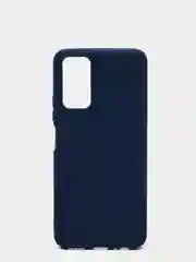 Темно-синий чехол Huawei Honor 10X Lite (Хонор 10Х Лайт), силиконовый, цветной, матовый