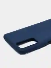 Темно-синий чехол Huawei Honor 10X Lite (Хонор 10Х Лайт), силиконовый, цветной, матовый