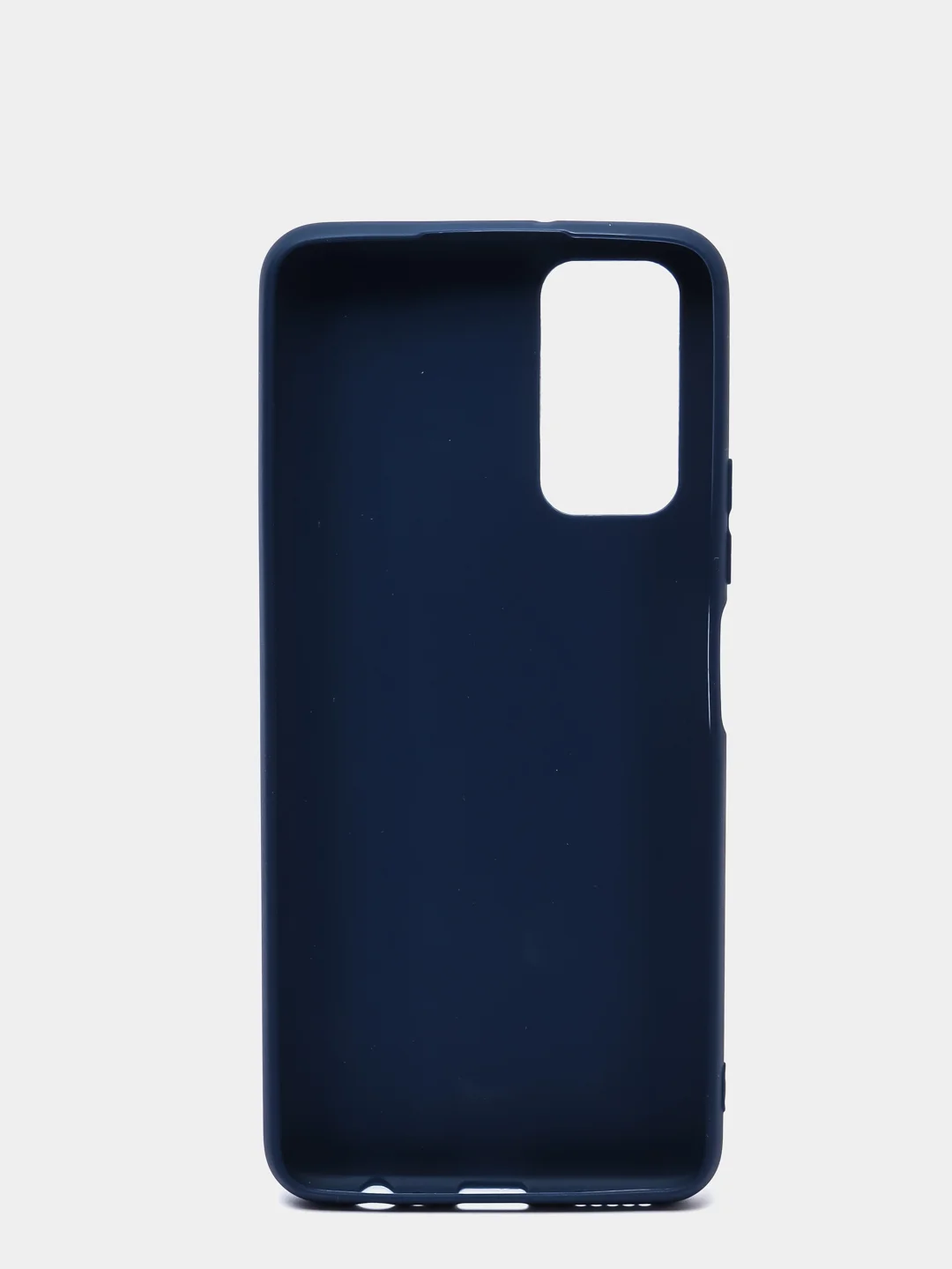 Темно-синий чехол Huawei Honor 10X Lite (Хонор 10Х Лайт), силиконовый, цветной, матовый