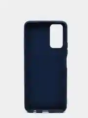 Темно-синий чехол Huawei Honor 10X Lite (Хонор 10Х Лайт), силиконовый, цветной, матовый