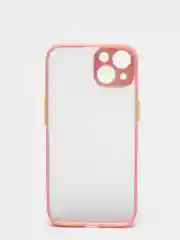 Розовый противоударный чехол для iPhone 11, 12, 13, Pro, ProMax, Mini, с защитой камеры