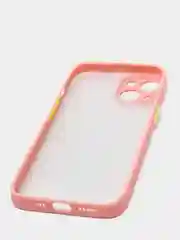 Розовый противоударный чехол для iPhone 11, 12, 13, Pro, ProMax, Mini, с защитой камеры