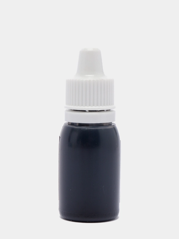 S Пигмент косметический немигрирующий Black Cosmetic Color, чёрный, 10 мл