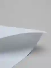 Белый фетр листовой, жесткий, 1 мм