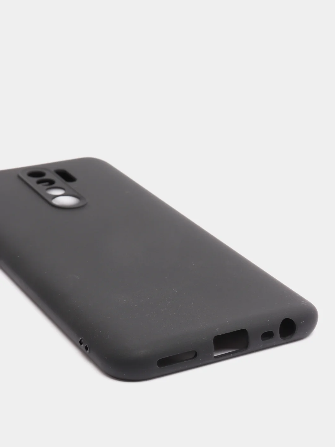 Черный чехол для Xiaomi Redmi 9 силиконовый