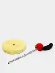 Красный игрушка для кошек, котов, дразнилка мышь на пружинке для котят