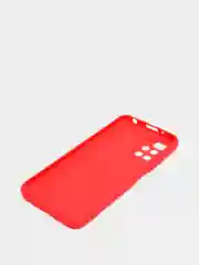 Красный чехол для Xiaomi Redmi 10 силиконовый