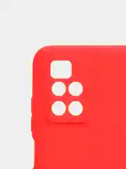 Красный чехол для Xiaomi Redmi 10 силиконовый