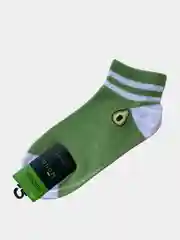 Лайм ноские короткие, с принтом