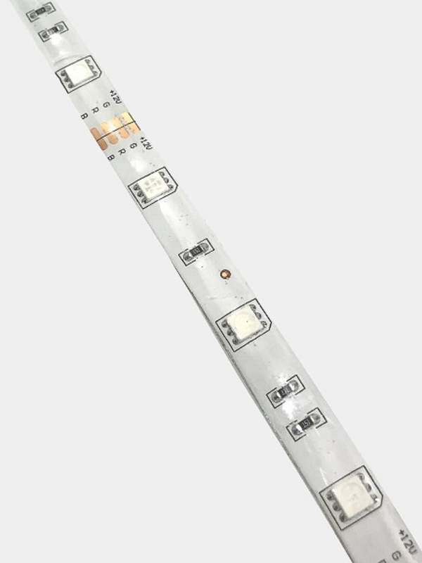 Светодиодная лента 5050 30св/м 12V защищенная RGB 7.2Вт/м (отрезок 1 метр)