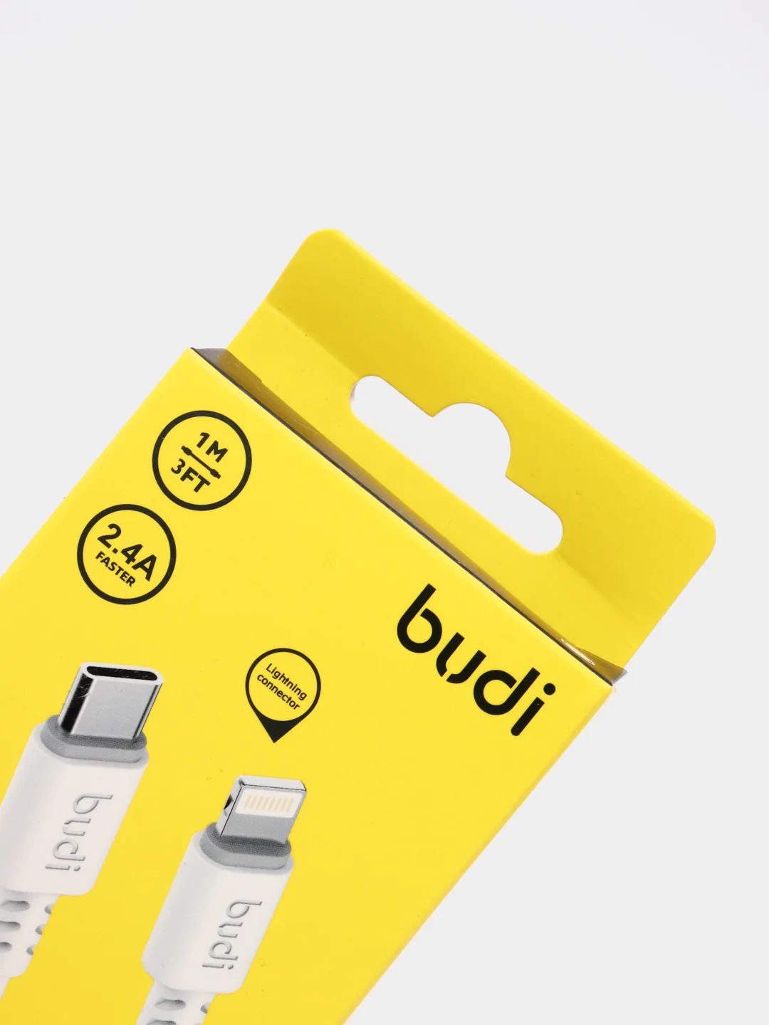 Кабель Type-C - Lightning для iPhone, 1 м, белый