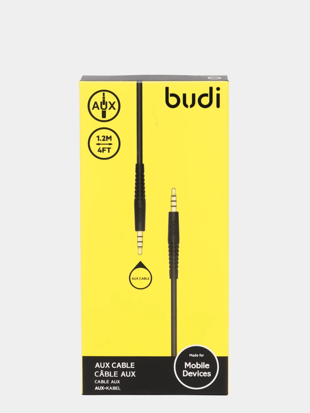 Кабель Budi Aux, 1.2 м