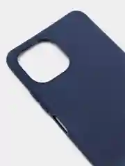 Индиго чехол Mi 11 Lite, Xiaomi 11 Lite 5G NE, Сяоми 11 Лайт 5G НЕ, силиконовый цветной матовый