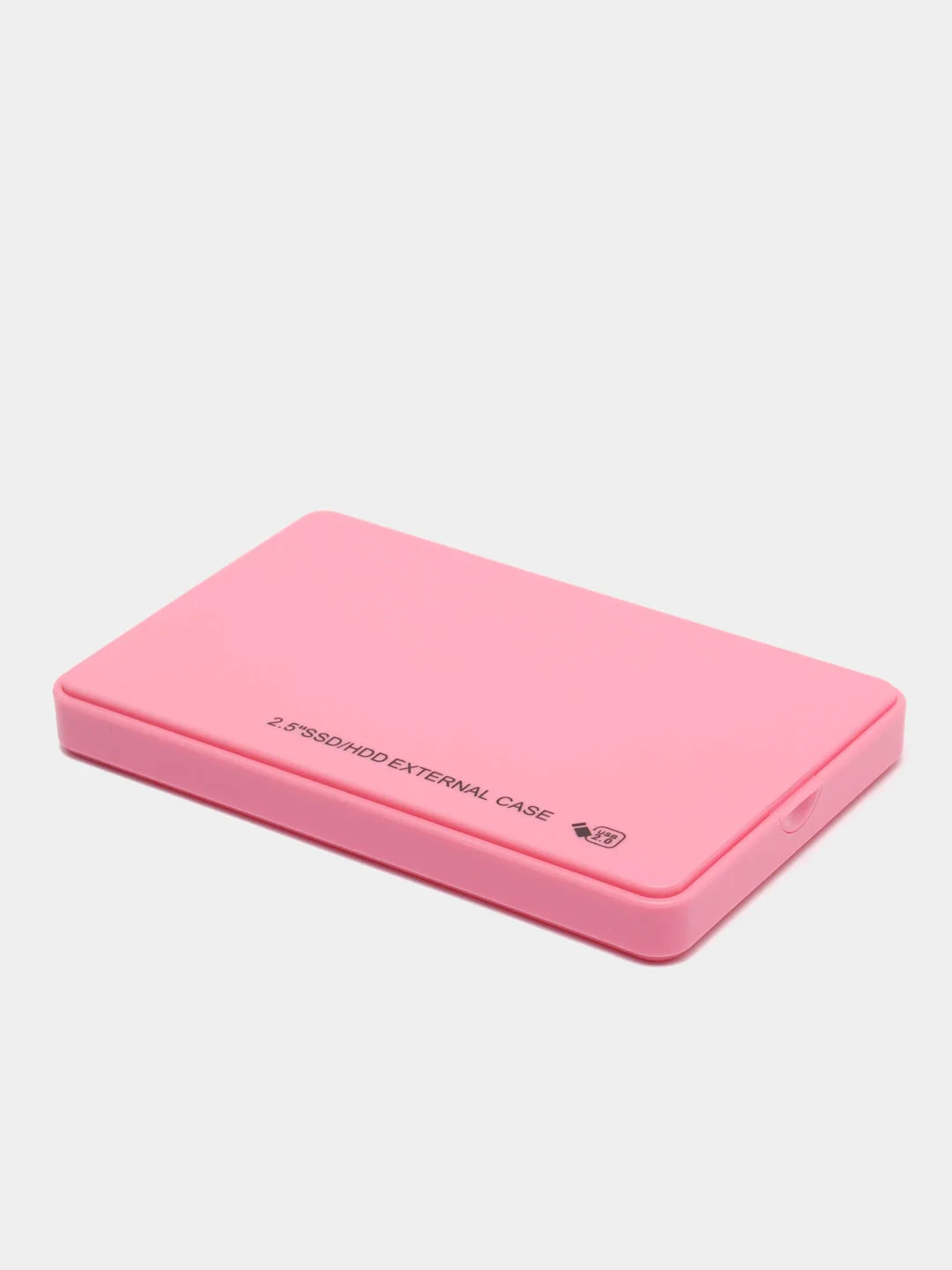 Розовый корпус кейс для жесткого диска U25Q7-X HDD SSD 2,5 с USB 2.0