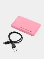 Розовый корпус кейс для жесткого диска U25Q7-X HDD SSD 2,5 с USB 2.0