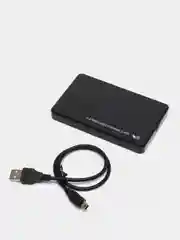 Черный корпус кейс для жесткого диска U25Q7-X HDD SSD 2,5 с USB 2.0