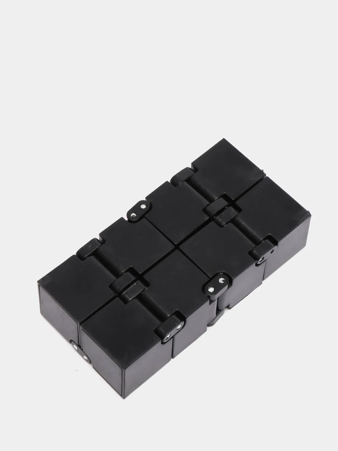 Черный игрушка-антистресс Infinity Cube кубик-трансформер бесконечный конструктор