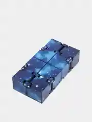 Темно-синий игрушка-антистресс Infinity Cube кубик-трансформер бесконечный конструктор