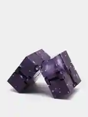 Фиолетовый игрушка-антистресс Infinity Cube кубик-трансформер бесконечный конструктор