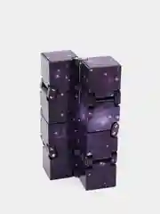Фиолетовый игрушка-антистресс Infinity Cube кубик-трансформер бесконечный конструктор