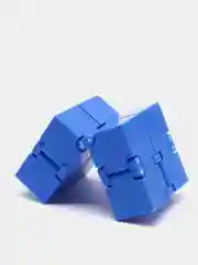 Синий игрушка-антистресс Infinity Cube кубик-трансформер бесконечный конструктор